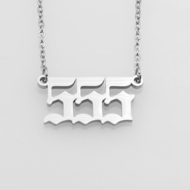 What's Your Number Necklace