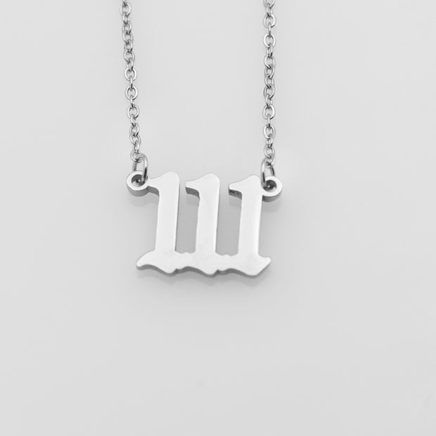 What's Your Number Necklace