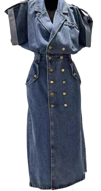 A Denim Dress