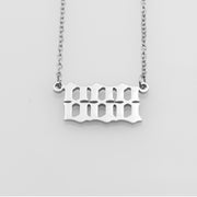 What's Your Number Necklace
