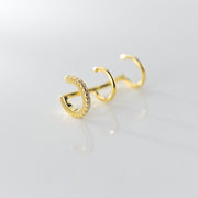 Page Sterling Silver Ear Cuff