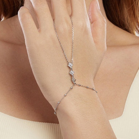 A Sterling Silver Ring Bracelet