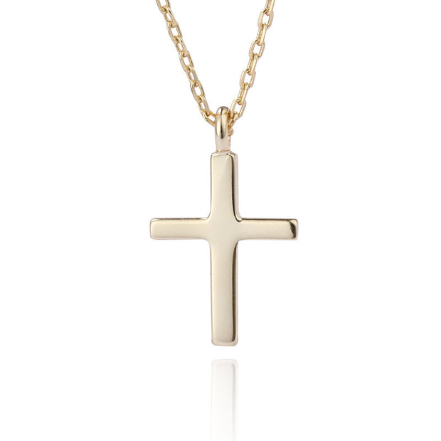 A Sterling Silver Cross Necklace