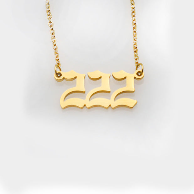 What's Your Number Necklace