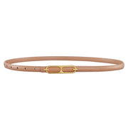 A Thin Leather Belt