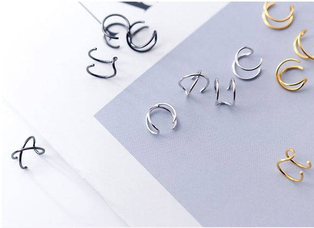Sterling Silver Ear Cuff