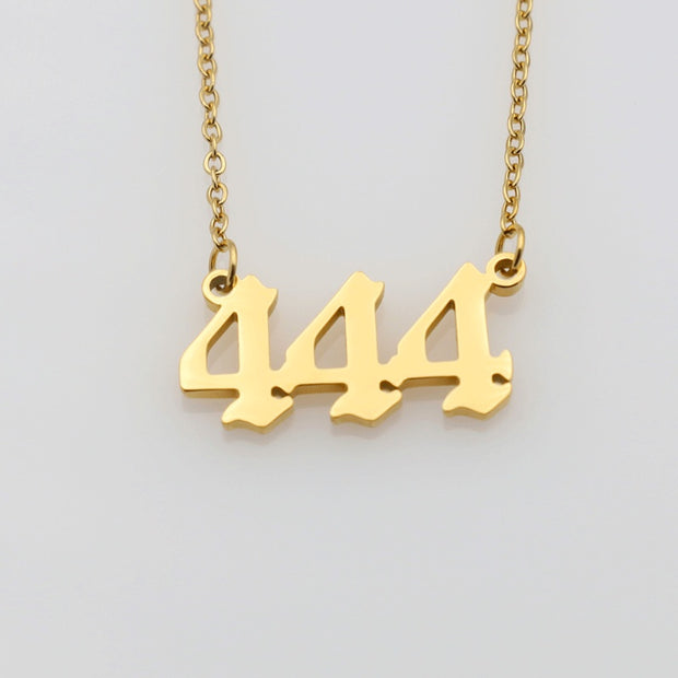 What's Your Number Necklace
