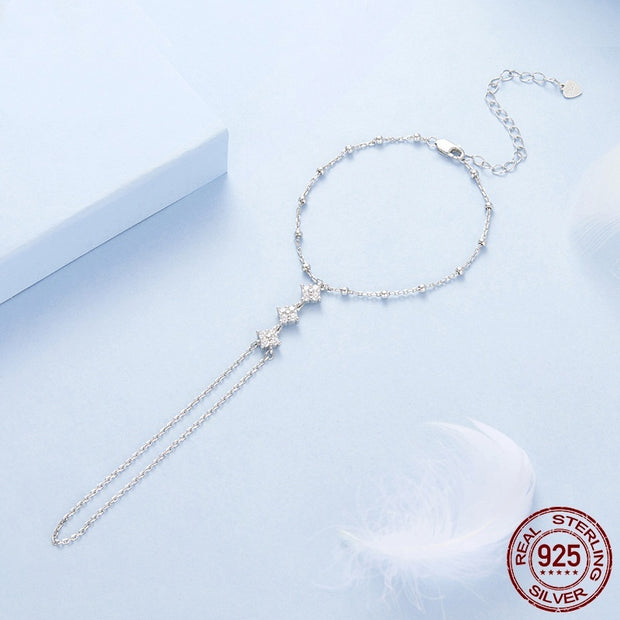 A Sterling Silver Ring Bracelet
