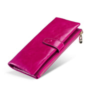 A Leather Oil Wax Wallet