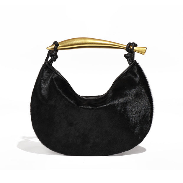 A Leather Haired Bag