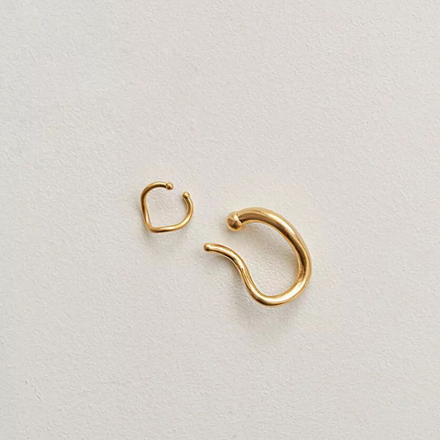 Twisted Metal Ear Cuff