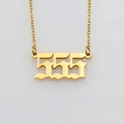 What's Your Number Necklace