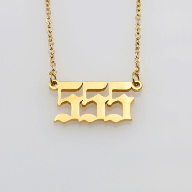 What's Your Number Necklace