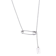 Not So Safe Sterling Silver Necklace