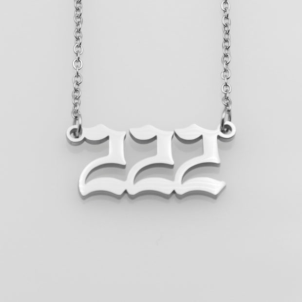 What's Your Number Necklace