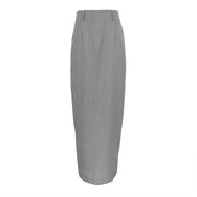 A Sophisticated Gray Skirt