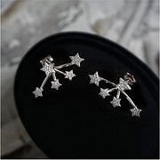 Star Sterling Silver Earring