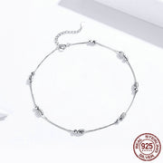 Meredith Sterling Silver Anklet