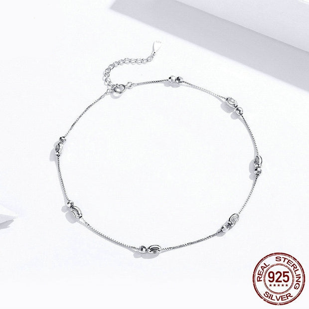 Meredith Sterling Silver Anklet