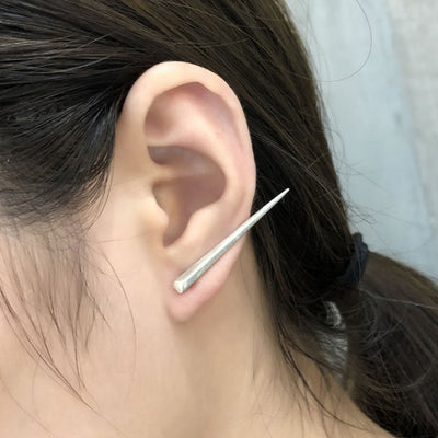 The Earring Crawler - Sterling Silver
