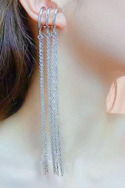 The Tassel Ear cuff