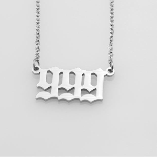 What's Your Number Necklace