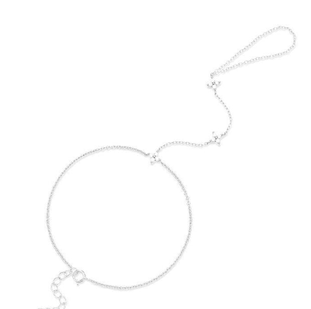 Smith Sterling Silver Ring Bracelet