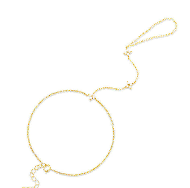 Smith Sterling Silver Ring Bracelet