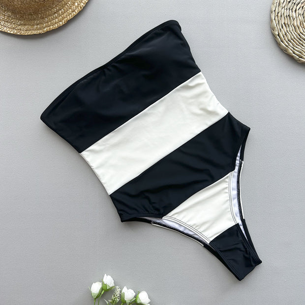 A Striped One Piece
