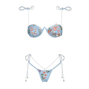 Ian Embroidered Bikini Set