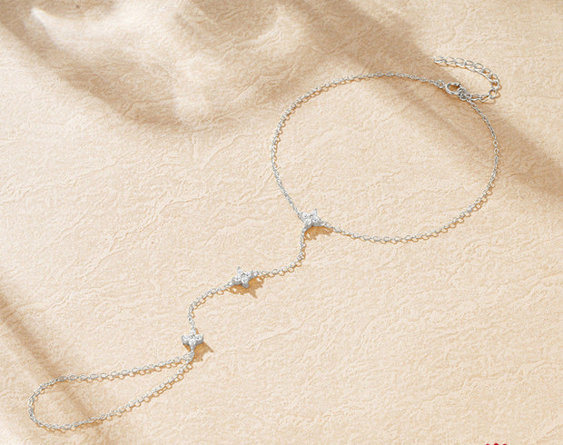 Smith Sterling Silver Ring Bracelet