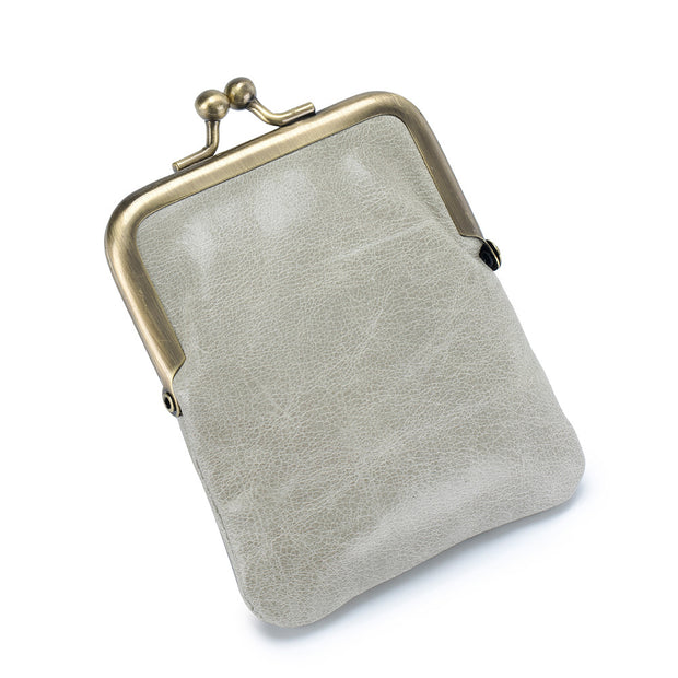 Oil Wax Leather Coin Purse