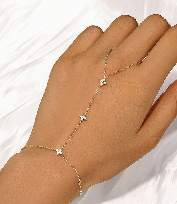 Smith Sterling Silver Ring Bracelet