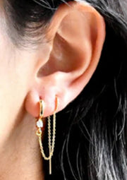 Don't Hate Me Because I'm Cute Sterling Silver Earring