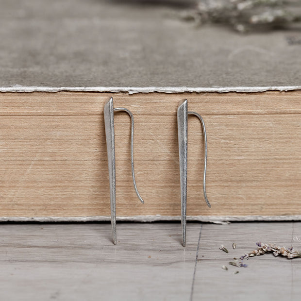 The Earring Crawler - Sterling Silver