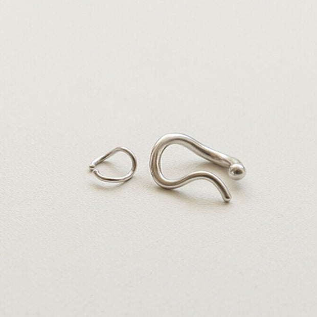 Twisted Metal Ear Cuff