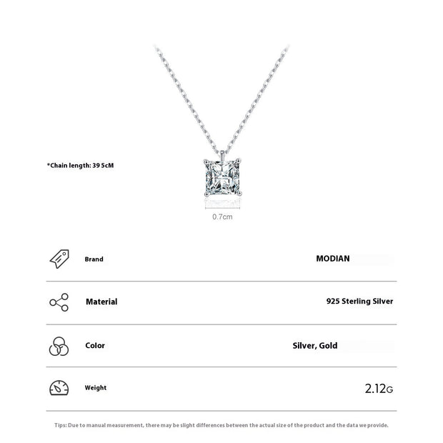 Z Sterling Silver Necklace