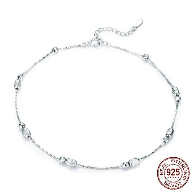 Meredith Sterling Silver Anklet