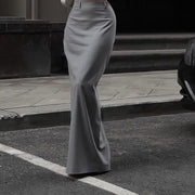A Sophisticated Gray Skirt