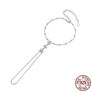 A Sterling Silver Ring Bracelet