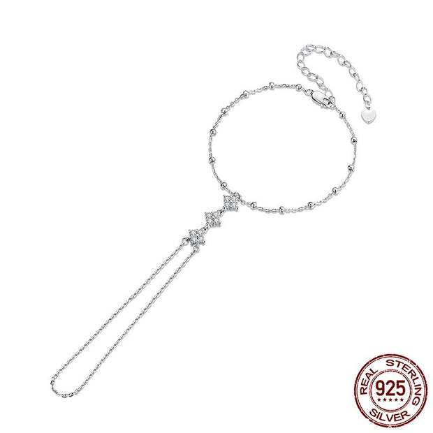 A Sterling Silver Ring Bracelet