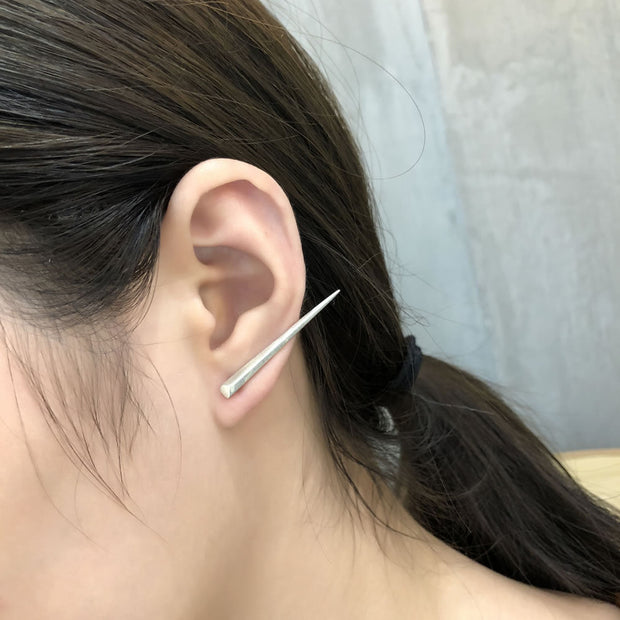 The Earring Crawler - Sterling Silver