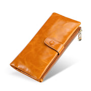 A Leather Oil Wax Wallet