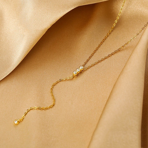 A hanging Sterling Silver Necklace