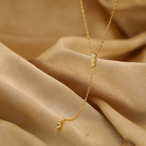 A hanging Sterling Silver Necklace