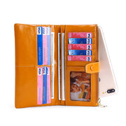 A Leather Oil Wax Wallet