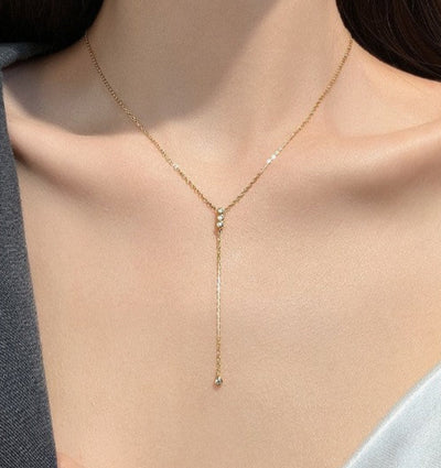 A hanging Sterling Silver Necklace