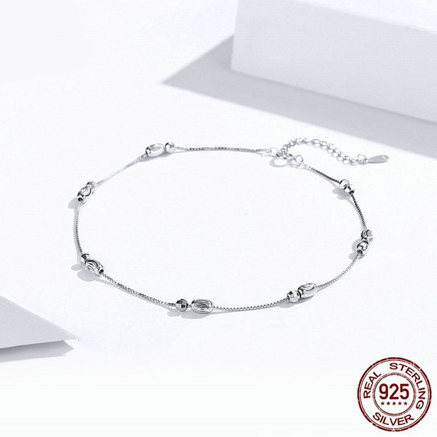 Meredith Sterling Silver Anklet