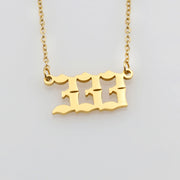 What's Your Number Necklace