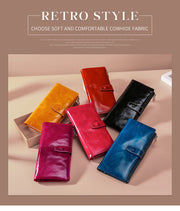 A Leather Oil Wax Wallet